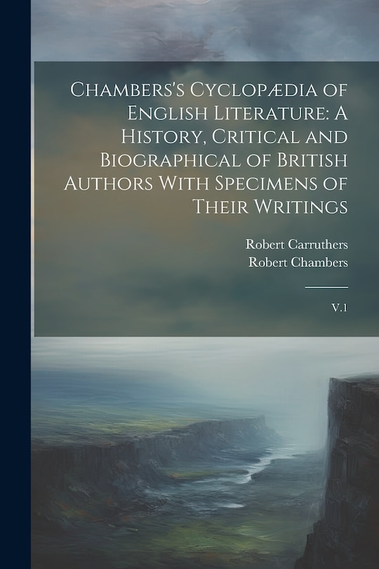 Front cover_Chambers's Cyclopædia of English Literature