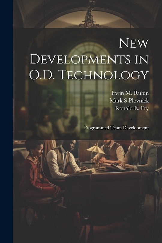 Front cover_New Developments in O.D. Technology