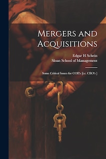Couverture_Mergers and Acquisitions