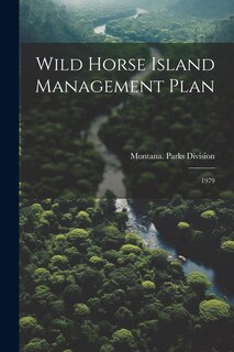 Front cover_Wild Horse Island Management Plan