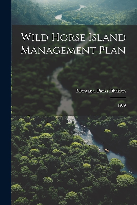 Front cover_Wild Horse Island Management Plan