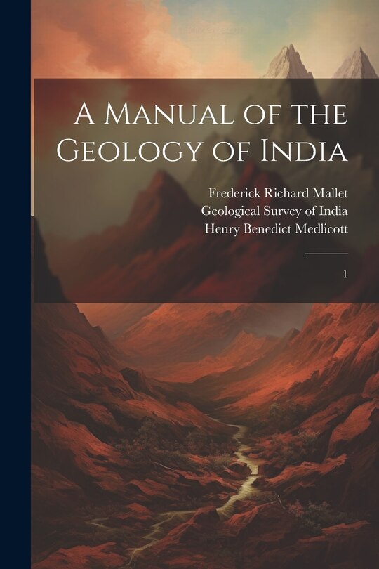 Front cover_A Manual of the Geology of India