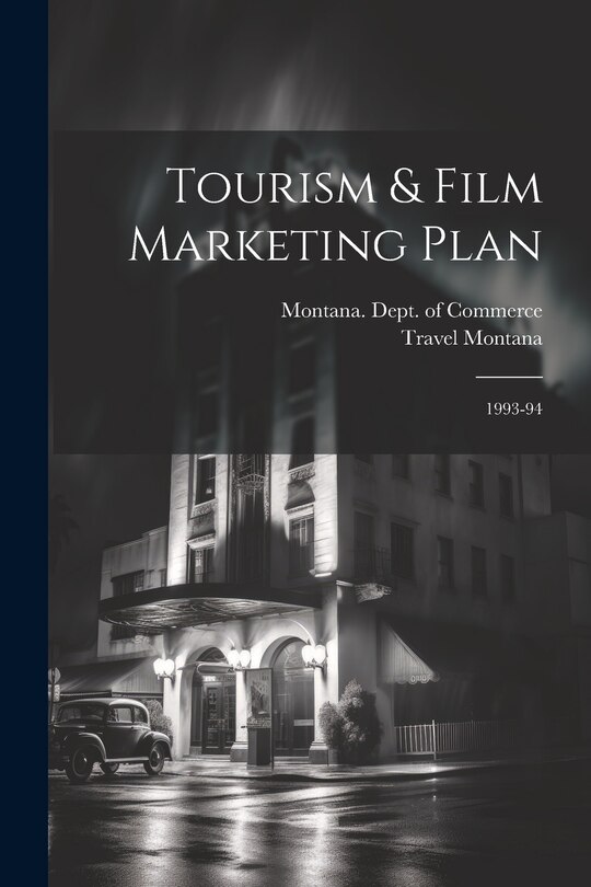 Couverture_Tourism & Film Marketing Plan