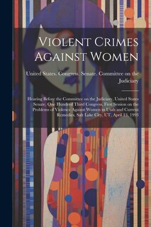 Front cover_Violent Crimes Against Women