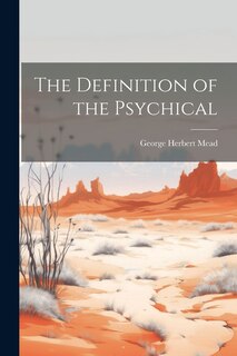 Front cover_The Definition of the Psychical