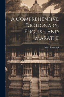 Front cover_A Comprehensive Dictionary, English and Marathi