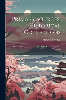 Front cover_Primary Sources, Historical Collections