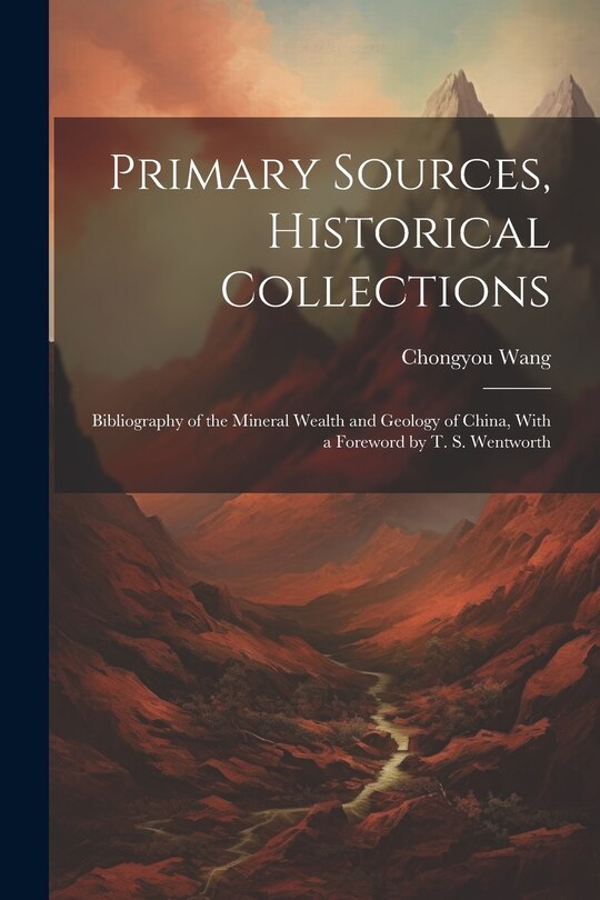 Couverture_Primary Sources, Historical Collections