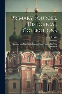 Couverture_Primary Sources, Historical Collections