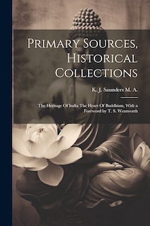 Front cover_Primary Sources, Historical Collections