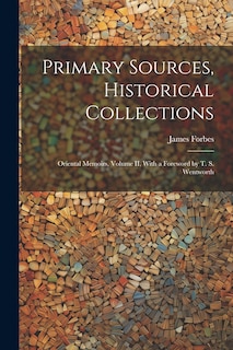 Front cover_Primary Sources, Historical Collections