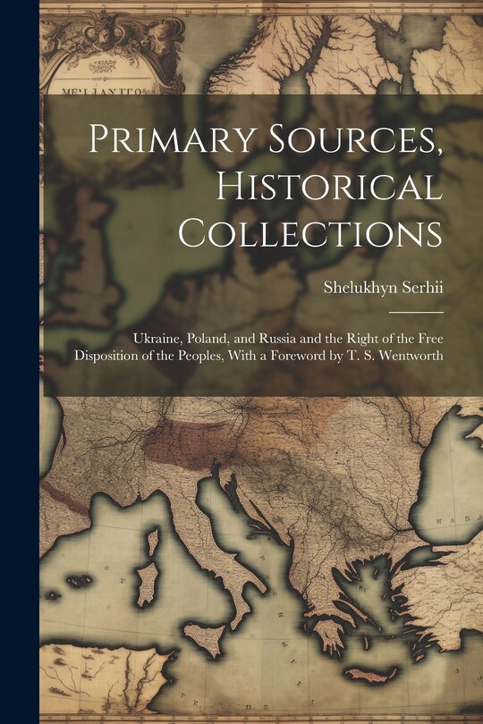Front cover_Primary Sources, Historical Collections