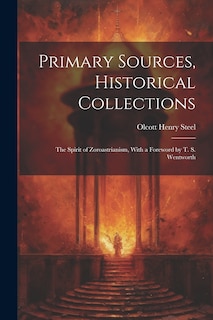 Couverture_Primary Sources, Historical Collections
