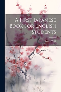 Front cover_A First Japanese Book For English Students