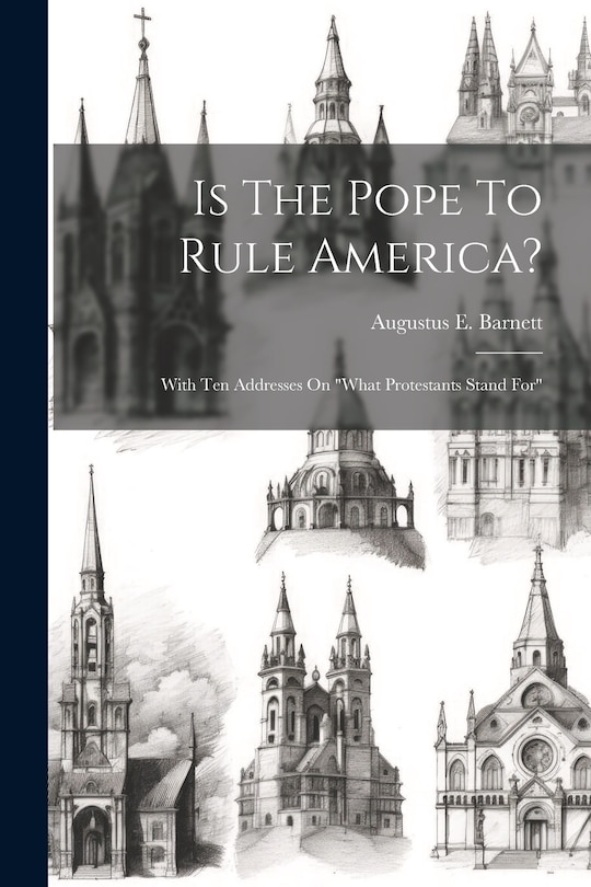 Front cover_Is The Pope To Rule America?