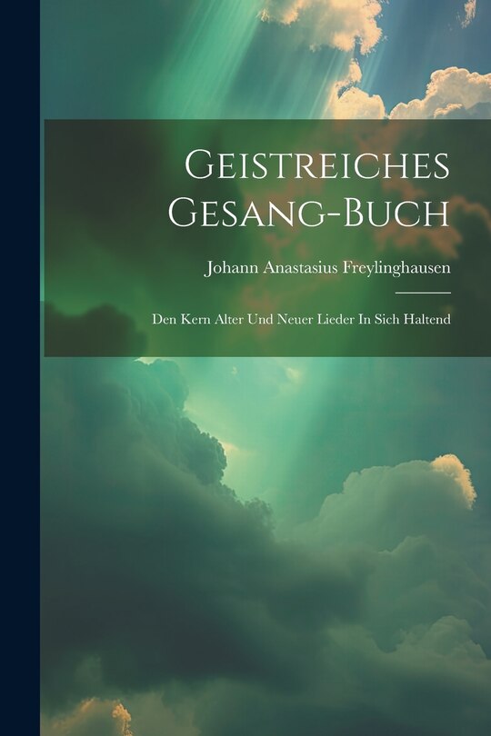 Front cover_Geistreiches Gesang-buch