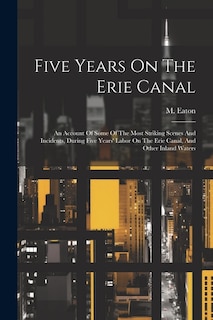 Front cover_Five Years On The Erie Canal