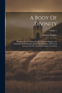 Front cover_A Body Of Divinity
