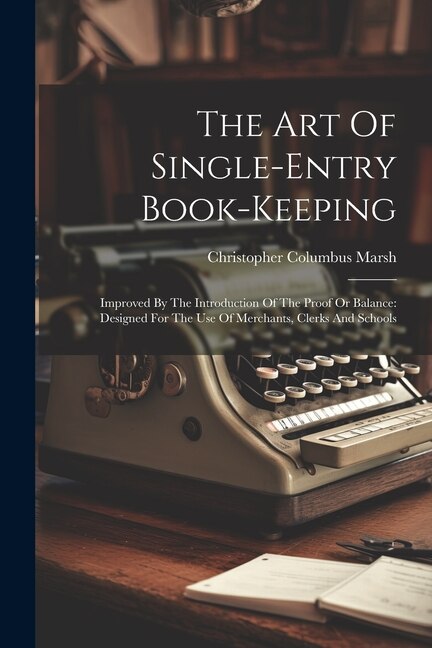 Front cover_The Art Of Single-entry Book-keeping