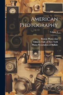 Front cover_American Photography; Volume 8