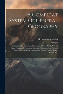 Front cover_A Compleat System Of General Geography