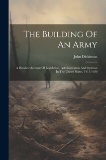 Front cover_The Building Of An Army