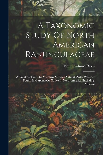 Couverture_A Taxonomic Study Of North American Ranunculaceae