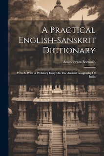 Front cover_A Practical English-sanskrit Dictionary