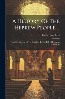 Couverture_A History Of The Hebrew People ...