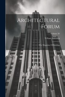 Front cover_Architectural Forum