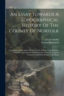 Front cover_An Essay Towards A Topographical History Of The County Of Norfolk