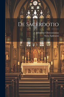 Front cover_De Sacerdotio