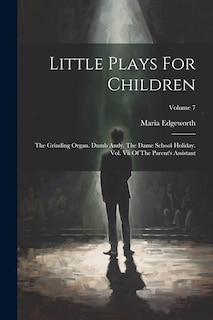 Couverture_Little Plays For Children