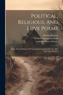 Front cover_Political, Religious, And Love Poems