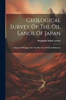 Front cover_Geological Survey Of The Oil Lands Of Japan
