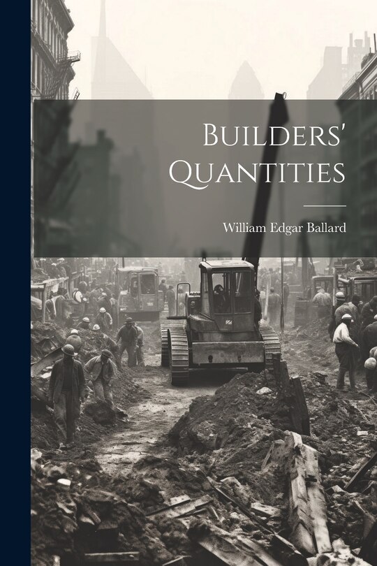 Front cover_Builders' Quantities