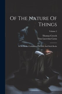 Front cover_Of The Nature Of Things