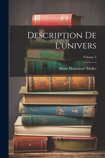 Couverture_Description de l'univers; Volume 3