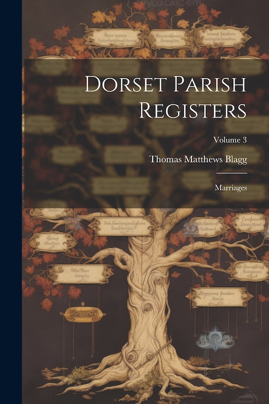 Couverture_Dorset Parish Registers