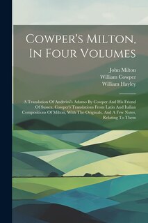 Couverture_Cowper's Milton, In Four Volumes