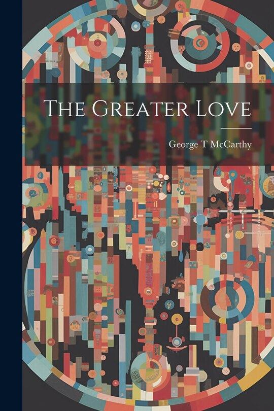 Front cover_The Greater Love