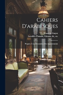 Front cover_Cahiers D'arabesques
