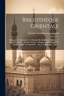 Front cover_Bibliothèque Orientale