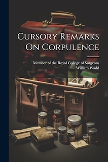 Front cover_Cursory Remarks On Corpulence