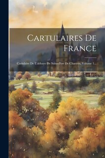 Front cover_Cartulaires De France