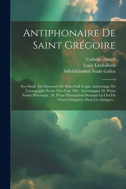 Couverture_Antiphonaire De Saint Grégoire
