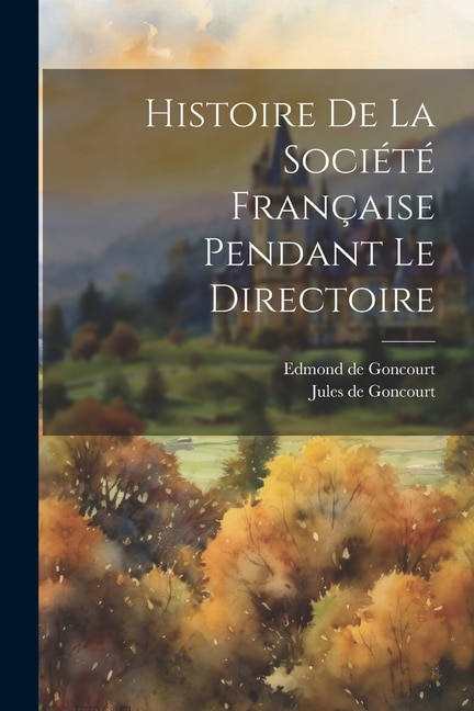 Couverture_Histoire De La Société Française Pendant Le Directoire