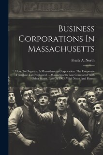 Front cover_Business Corporations In Massachusetts