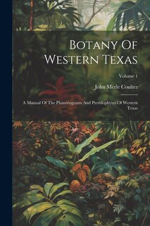 Couverture_Botany Of Western Texas