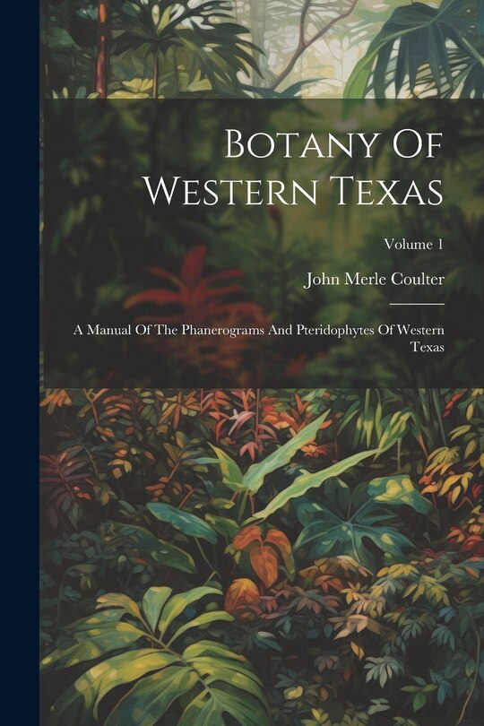 Couverture_Botany Of Western Texas